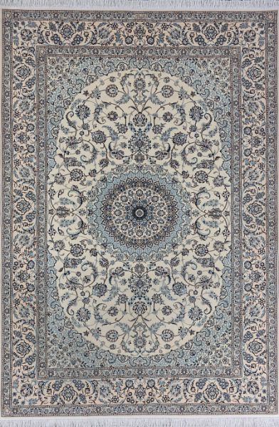 Иранский ковёр из шерсти «NAIN 6LA» 14-129-IR