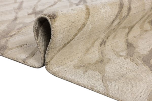 Индийский ковер из арт-шёлка и шерсти «EVEREST» 2023195-TUFFET 162 x 233 см