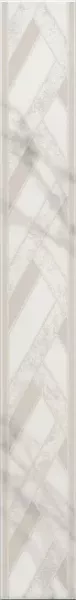 Бордюр настенный Алькала 63x500 белый MLD\A99\7198