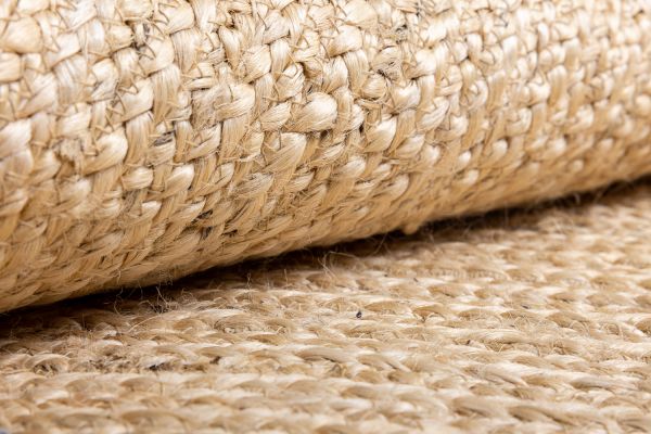 Индийский ковер из джута «JUTE» BEIGE 135 x 195 см