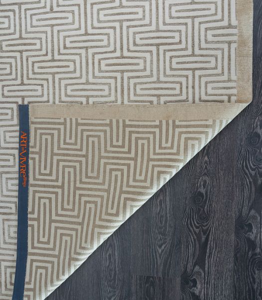 Непальский ковёр из шерсти и шёлка «ART DECO RUGS» DEDALUS#90058(90407)