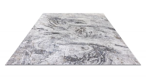 Турецкий ковер из полиэстера «TANGO» AL36D-LGRY 200 x 290 см