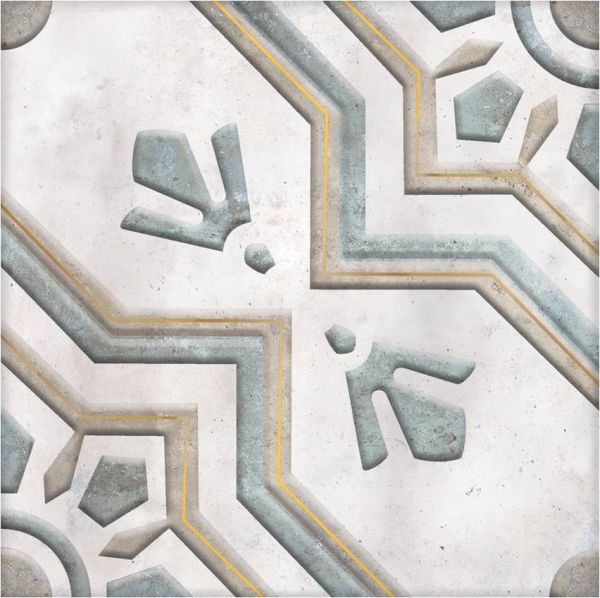 Керамическая плитка Либретто Декор 200*200 люкс (1*12) ВКЗ (Волгоград)  для ванной комнаты