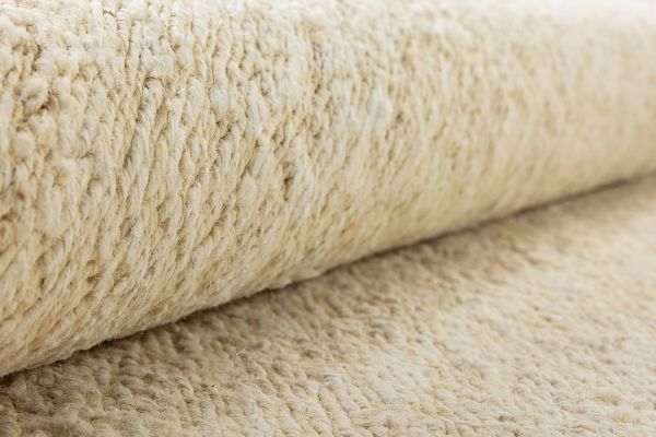 Индийский ковер из джута «JUTE MODERN» LINES-WHITE 60 x 90 см