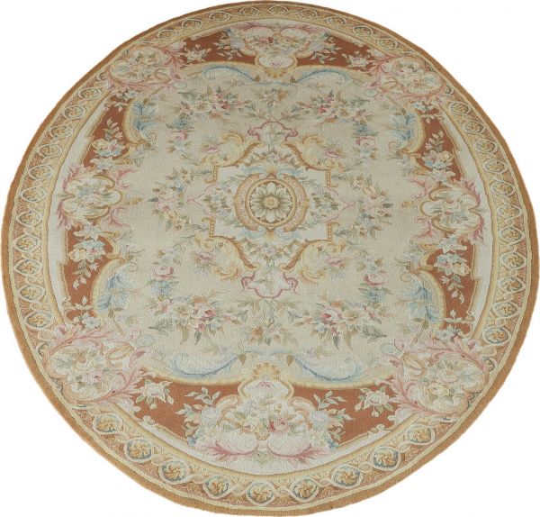 Китайский ковер из шерсти «SAVONNERIE EXCLUSIVE» WO5-2(Oval) 170 x 240 см