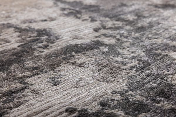 Индийский ковер из арт-шёлка и шерсти «STORM» LPFX15-GOLD 205 x 299 см