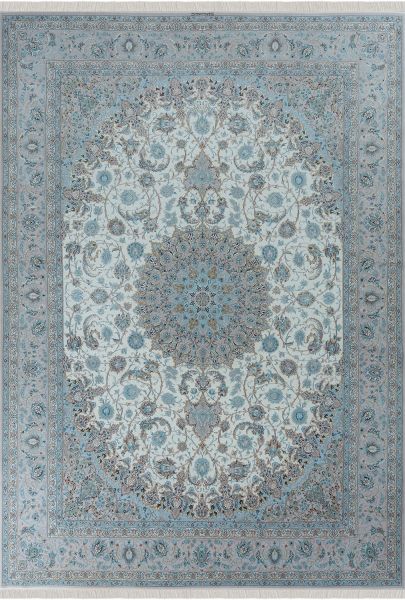 Иранский ковер из шерсти и шёлка «ISFAHAN IR» 15-28A-KARAMI 355 x 500 см