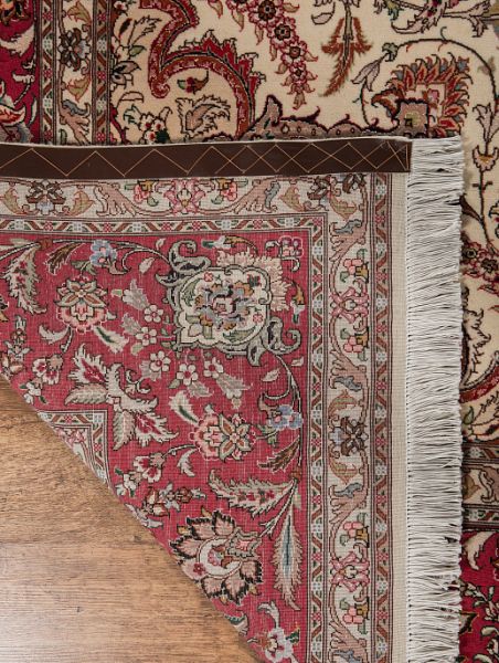 Иранский ковёр из шерсти и шёлка «TABRIZ IR» 9-666-IR