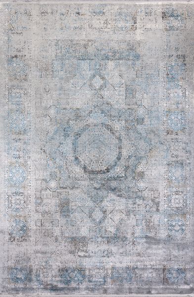 Турецкий ковер из эвкалиптового шёлка и акрила «EGOISTE» MT102-DGRY-AGRY 160 x 230 см Турецкий ковер из эвкалиптового шёлка и акрила «EGOISTE» MT102-DGRY-AGRY 160 x 230 см