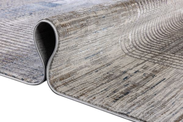 Турецкий ковер из полиэстера «TANGO» AI69C-LGRY 80 x 150 см