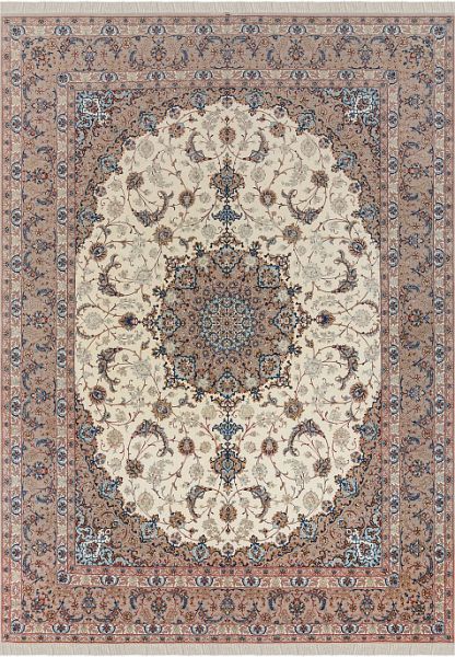 Иранский ковёр из шерсти и шёлка «ISFAHAN IR» 9-477-Dorry-IR