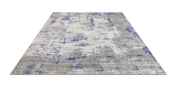 Индийский ковер из арт-шёлка «GUDINI» 030-GREY 160 x 230 см