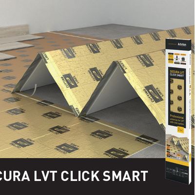 Подложка под LVT SECURA CLICK SMART 1,5мм/6,25м² Подложка под LVT SECURA CLICK SMART 1,5мм/6,25м²