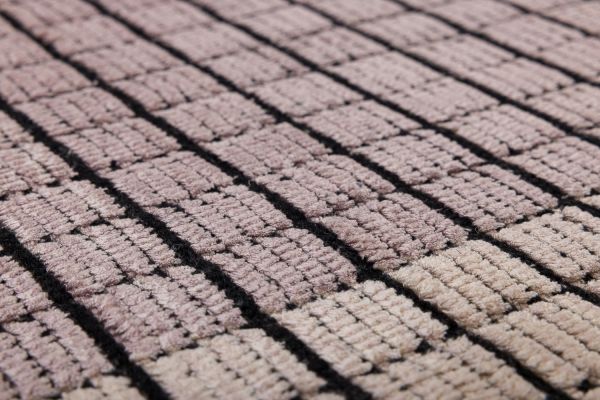 Индийский ковер из эвкалиптового шёлка, шерсти и хлопка «DOVE MODERN» SR09B-SILVER 250 x 300 см