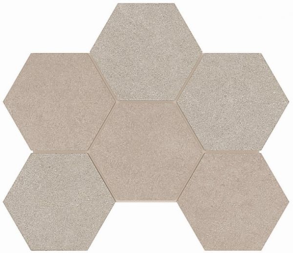 Мозаика Terra / Терра 250x285 Hexagon неполированная TE01