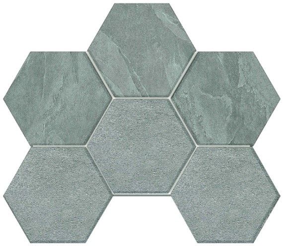 Мозаика Terra / Терра 250x285 Hexagon неполированная TE02