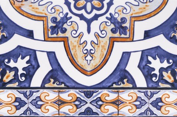 Андалусия синяя низ 03 200*300 (1 сорт) (0,06*24=1,44*64)  Шахтинская плитка