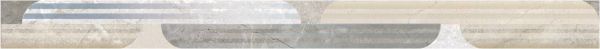 Керамическая плитка Андорра Бордюр 50*600 люкс (1*22) ВКЗ (Волгоград)  для ванной комнаты