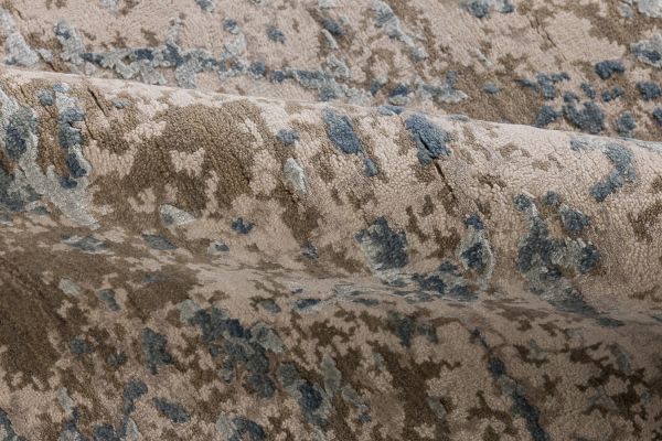 Индийский ковер из шерсти и арт-шёлка «CHAOS THEORY» ESK407-MINK-B.MIRAGE 203 x 305 см