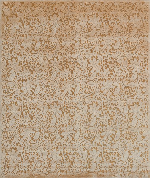 Непальский ковёр из шерсти и шёлка «ART COLLECTION» LACE#12-DR06(90402)