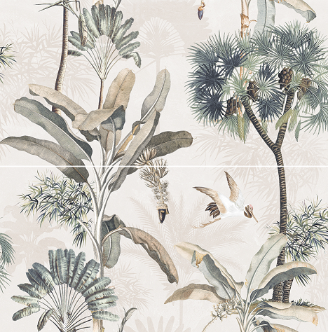 Керамогранит Экзюперии керамогранит Панно 600*603*8,5 мульт 1кмпл=2 шт (1*2) Ласселсбергер 7361-0006-1001