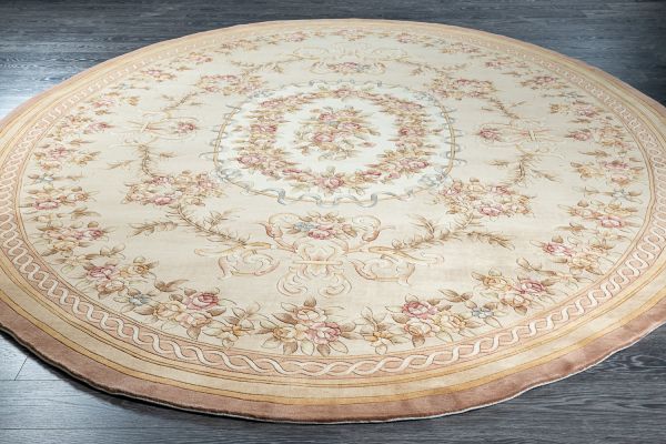 Китайский ковер из шерсти «SAVONNERIE EXCLUSIVE» A036B-F153-F148(Oval) 300 x 400 см