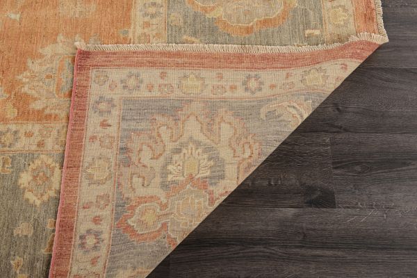 Пакистанский ковёр из шерсти «ZIEGLER L» RED-BRN L(275X366)