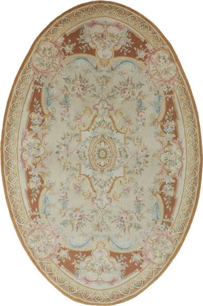 Китайский ковер из шерсти «SAVONNERIE EXCLUSIVE» WO5-2(Oval) 170 x 240 см