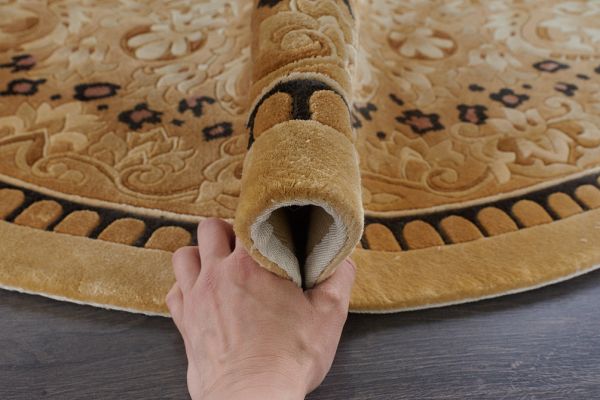 Китайский ковёр из шёлка «SHANGHAI SILK» GS2355-K2212(Round)