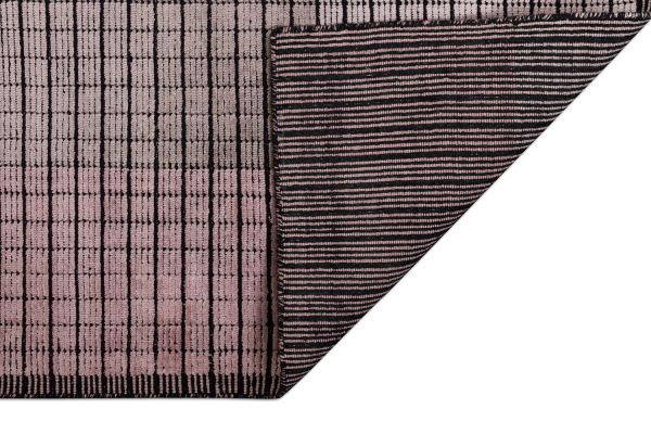 Индийский ковер из эвкалиптового шёлка, шерсти и хлопка «DOVE MODERN» SR44A-LT.PINK 200 x 290 см