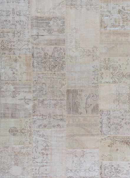 Турецкий ковер из шерсти «PATCHWORK RUG» IVR-CRE(18-10577) 203 x 305 см