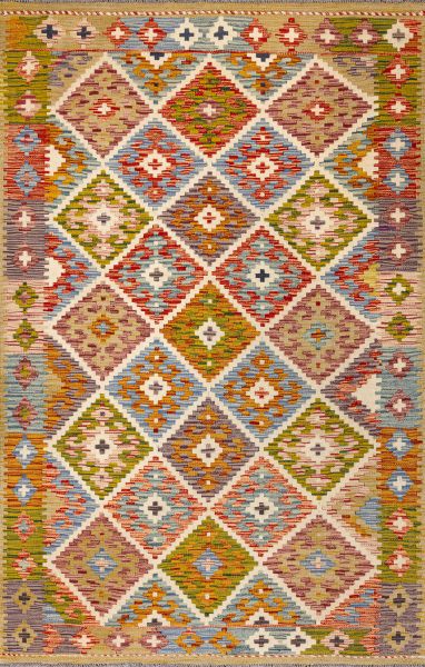 Пакистанский ковер из шерсти «KILIM» 23-2030 125 x 193 см