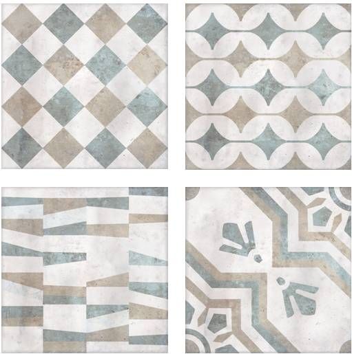 Керамическая плитка Либретто ПО 200х200 орнамент люкс (0,04*26=1,04*96) ВКЗ  для ванной комнаты