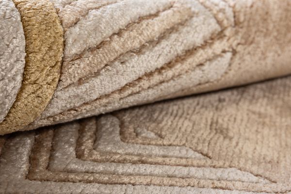 Индийский ковер из арт-шёлка «PRISMATIC» VISION-05-COLOR-2(Round) 248 x 248 см