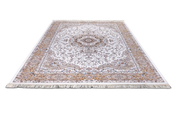 Иранский ковер из вискозы и акрила «Miras Collection» 1200-Cream 200 x 300 см