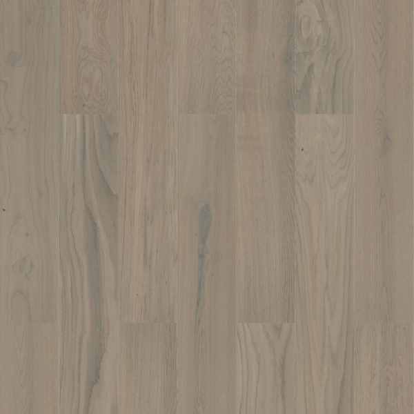 Паркетная доска STEP XL & L Дуб Роял Серый / Oak Royal Grey 1-полосная, брашированная, под матовым лаком, V2