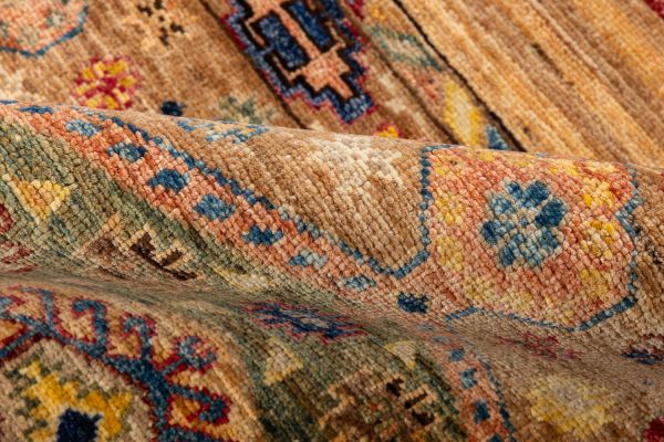 Пакистанский ковер из шерсти «SHAWL KANDI» MULTY-MULTY(172x233) 172 x 233 см