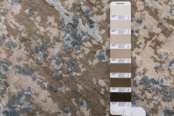 Индийский ковер из шерсти и арт-шёлка «CHAOS THEORY» ESK407-MINK-B.MIRAGE 203 x 305 см Индийский ковер из шерсти и арт-шёлка «CHAOS THEORY» ESK407-MINK-B.MIRAGE 203 x 305 см