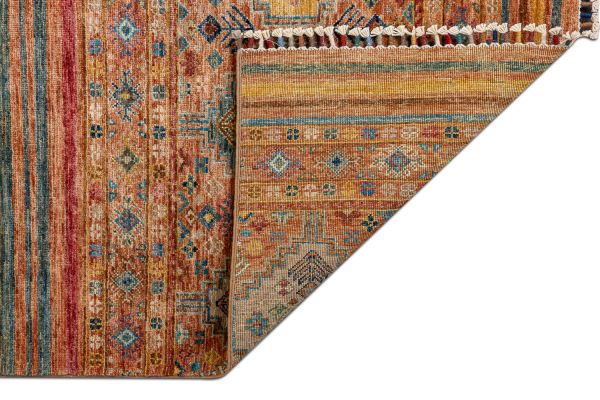 Пакистанский ковер из шерсти «SHAWL KANDI» MULTY-MULTY(168x230) 168 x 230 см