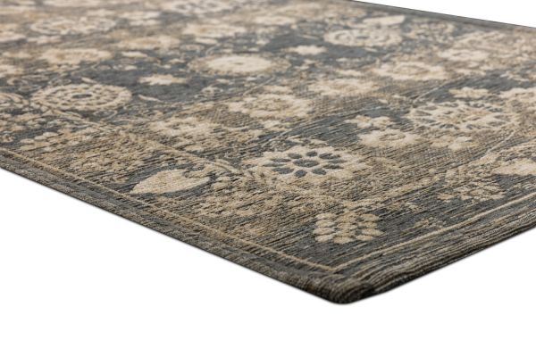 Бельгийский ковер из вискозы, акрила и хлопка «ELEGANT TAPESTRY» YENTEL-8281-GRY 70 x 140 см Бельгийский ковер из вискозы, акрила и хлопка «ELEGANT TAPESTRY» YENTEL-8281-GRY 70 x 140 см