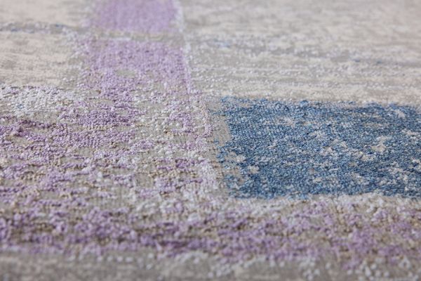 Турецкий ковер из полиэстера «TANGO» HC11A-LGRY 80 x 150 см Турецкий ковер из полиэстера «TANGO» HC11A-LGRY 80 x 150 см