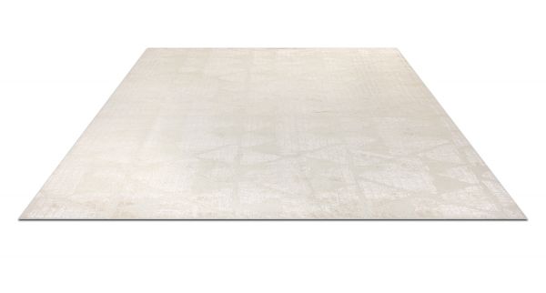 Индийский ковер из шёлка, шерсти и хлопка «BLANC DE BLANCS» KE3160-BEIGE 245 x 307 см