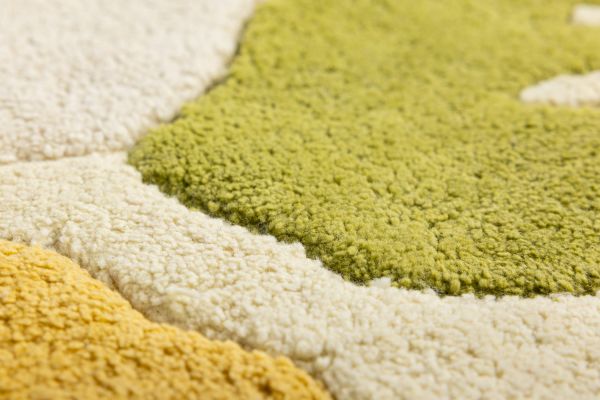 Индийский ковер из хлопка «HAPPY DAY» 13I-4Z-CRE 150 x 150 см Индийский ковер из хлопка «HAPPY DAY» 13I-4Z-CRE 150 x 150 см