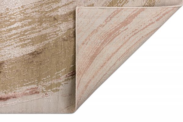 Индийский ковер из шерсти и арт-шёлка «CHAOS THEORY» ESK360-A.WHITE-PEACH 249 x 307 см Индийский ковер из шерсти и арт-шёлка «CHAOS THEORY» ESK360-A.WHITE-PEACH 249 x 307 см