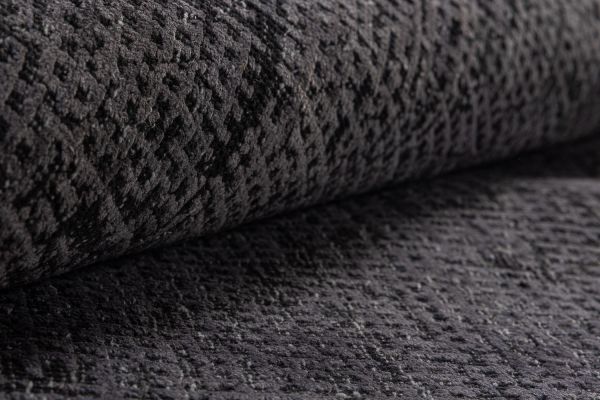 Индийский ковер из шёлка, шерсти и хлопка «VINTAGE SILK» CH05-CH.BLK 244 x 314 см
