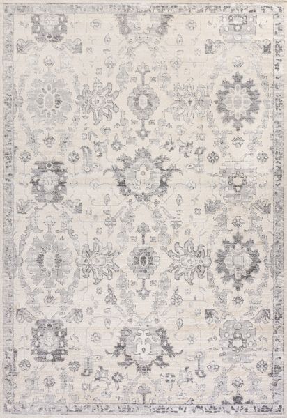 Турецкий ковер из полиэстера и полипропилена «KLASS» 9545A-BN- GRY 80 x 150 см