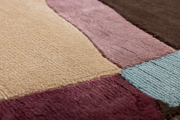 Индийский ковер из шерсти, шёлка и эвкалиптового шёлка «TECTONIC» D1-C5 175 x 248 см Индийский ковер из шерсти, шёлка и эвкалиптового шёлка «TECTONIC» D1-C5 175 x 248 см