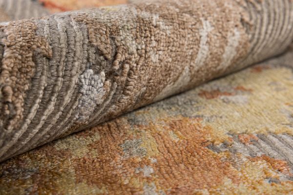 Индийский ковер из арт-шёлка и шерсти «STORM» LPF1364-MULTI 173 x 241 см Индийский ковер из арт-шёлка и шерсти «STORM» LPF1364-MULTI 173 x 241 см