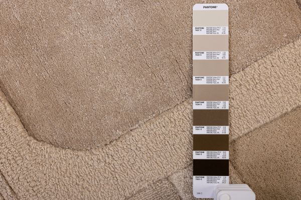 Индийский ковер из шерсти и эвкалиптового шёлка «VELVET MIRAGE» ARTE LIGHT TAUPE 200 x 300 см