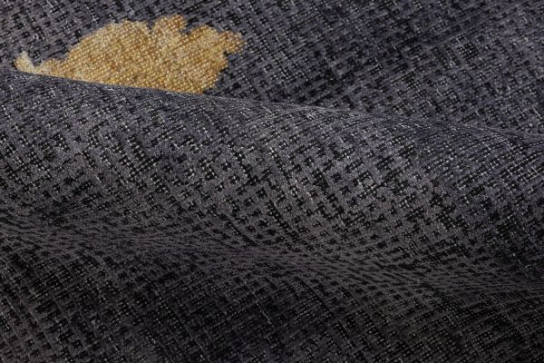 Индийский ковер из шёлка, шерсти и хлопка «VINTAGE SILK» CH05-CH.BLK 244 x 314 см